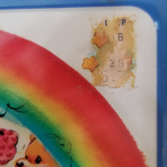 SOLD !!! Collectible 1983 Care Bears Metal Lunchbox Thermos - Picture 10 of 15